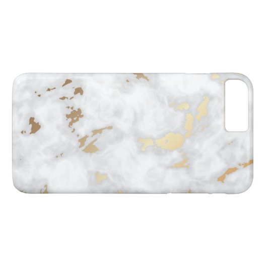 Luxe Marmeren stenen ontwerp Case-Mate iPhone Case (Achterkant (Horizontaal))