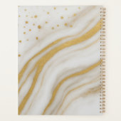 Luxe Marmeren Zakelijk Monogram 2026 Planner (Achterkant)