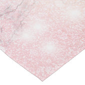 Luxe marmerontwerp korte tafelloper (Hoek)