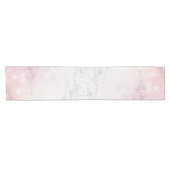 Luxe marmerontwerp korte tafelloper (Horizontaal)