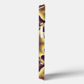 Luxe Marokkaans Goud Paars Abstract Patroon Case-Mate iPhone Case (Achterkant / Rechts)