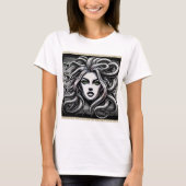 Luxe Medusa Art T-shirt (Voorkant)