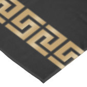 Luxe Medusa Black & Gold Tablecloth Tafelkleed (Gekanteld)