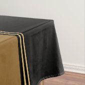 Luxe Medusa Black & Gold Tablecloth Tafelkleed (Voorbeeld)