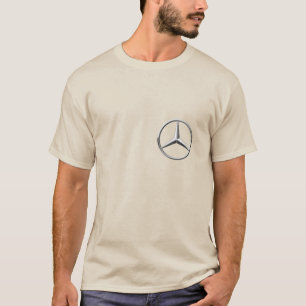 Luxe Mercedes-Benz T-shirt Sportauto-ontwerp