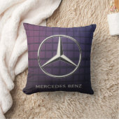 Luxe Mercedes-geïnspireerde Logo-Sierkussen Kussen (Deken)