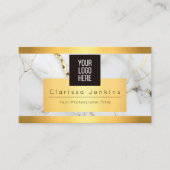 luxe merk Mable en goud finance professional Visitekaartje (Voorkant)