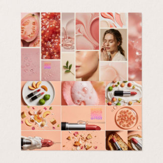 Luxe merkidentiteit, creatieve grafische oplossing visitekaartje