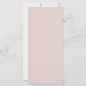 Luxe met juwelen versierde bloemen bruiloft uitnod (Achterkant)