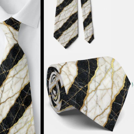 Luxe met Vertrouwen | B&W + Gouden Trouw & Eveneme Stropdas