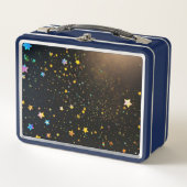 Luxe metalen lunchbox (Voorkant)