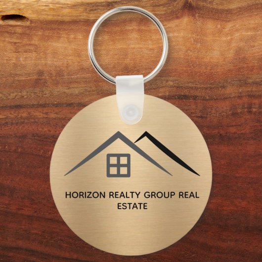 Luxe Metallic Gold Sleutelhangers (Achterkant)