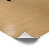 Luxe Metallic Gold Vastgoed Perfect Poster (Hoek)