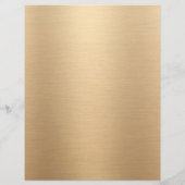 Luxe metallic goud flyer (Achterkant)