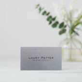 Luxe Metallic Stylist Visitekaartje (Staand voorkant)