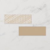 Luxe Mini Visitekaartje (Voorkant / Achterkant)