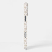 Luxe Minimaal Botanisch Patroon iPhone Hoesje (Rechterkant)