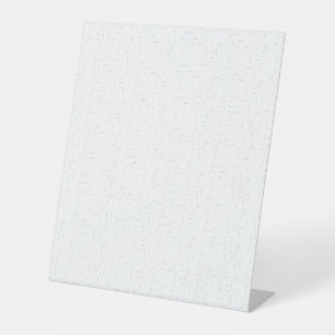 Luxe Minimalistisch Aangepast Uiteenzetbord Reclamebord Met Voetstuk