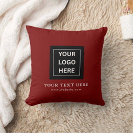 Luxe Minimalistische Aangepaste Logo Promotionele  Kussen