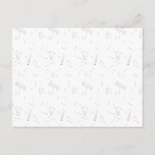 Luxe Minimalistische Abstracte Postkaart (Voorkant)