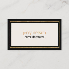 Luxe minimalistische hedendaagse visitekaartje