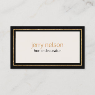 Luxe minimalistische hedendaagse visitekaartje