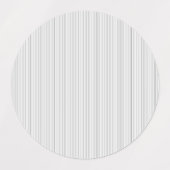 Luxe Minimalistische Pinstripe Tote Tas Labels (Design 2)