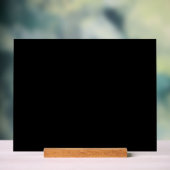 Luxe Minimalistische Terug naar School Acryl Bord (Neutraal)