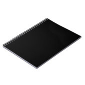 Luxe Minimalistische Terug naar School Notitieboek (Linkerzijde)