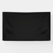 Luxe Minimalistische Terug naar School Spandoek (Horizontaal)