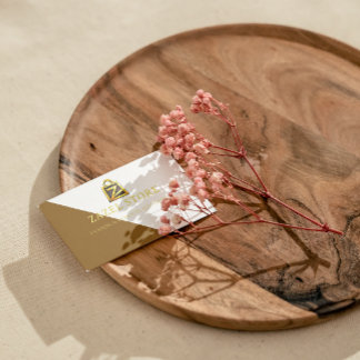 Luxe Minimalistische Zakelijke Kaart Visitekaartje