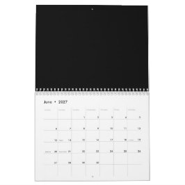 Luxe Minimalistische Zwarte Kerstcollectie Kalender