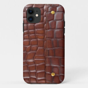 luxe mode lederhuid VOL1 Case-Mate iPhone Case