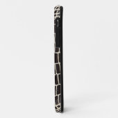 luxe mode lederhuid VOL8 Case-Mate iPhone Case (Achterkant/links)