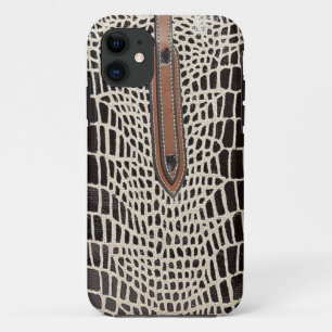 luxe mode lederhuid VOL8 iPhone 11 Hoesje