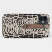 luxe mode lederhuid VOL8 Case-Mate iPhone Case (Achterkant (horizontaal))