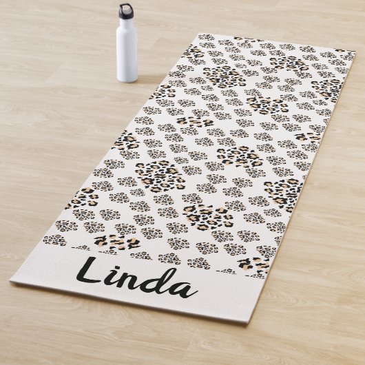 Luxe modern animalprint be brave girl yogamat (In situ)