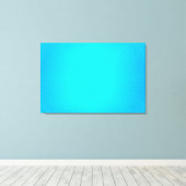Luxe Modern Blauw Kunst Hemel Zon Gebrandschilderd Canvas Afdruk (Insitu (Houten vloer))