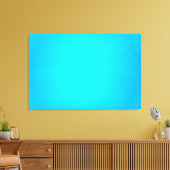 Luxe Modern Blauw Kunst Hemel Zon Gebrandschilderd Canvas Afdruk (Insitu (Woonkamer))