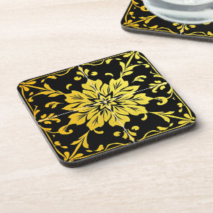 Luxe Modern Elegant Floral Collectie Bier Onderzetter