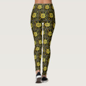 Luxe Modern Elegant Floral Collectie Leggings (Achterkant)