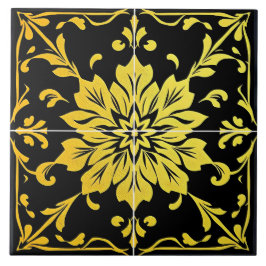 Luxe Modern Elegant Floral Collectie Tegeltje