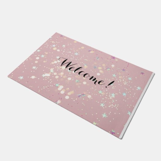 Luxe modern romantinc girl deurmat (Schuin)