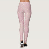 Luxe modern romantinc girl leggings (Achterkant)