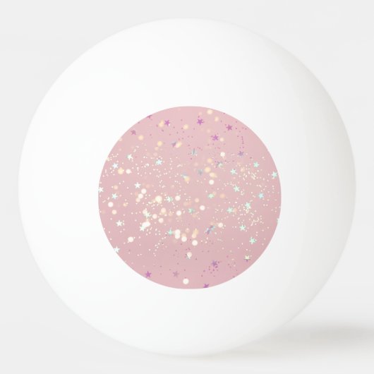 Luxe modern romantinc girl pingpongbal (Achterkant)