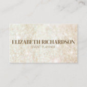 Luxe Modern Trendy Elegant Eenvoudig Minimalistisc Visitekaartje (Voorkant)