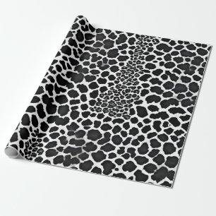 Luxe modern wit luipaard Elegant Collectie Cadeaupapier