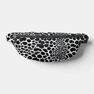 Luxe modern wit luipaard Elegant Collectie Heuptasje