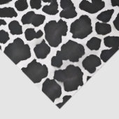 Luxe modern wit luipaard Elegant Collectie Tissuepapier (Detail)