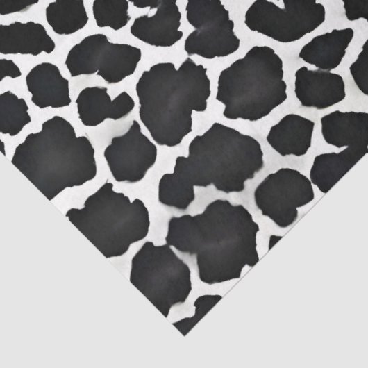 Luxe modern wit luipaard Elegant Collectie Tissuepapier (Detail)